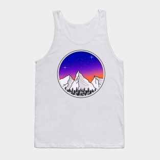 Mountain Sunset Tank Top